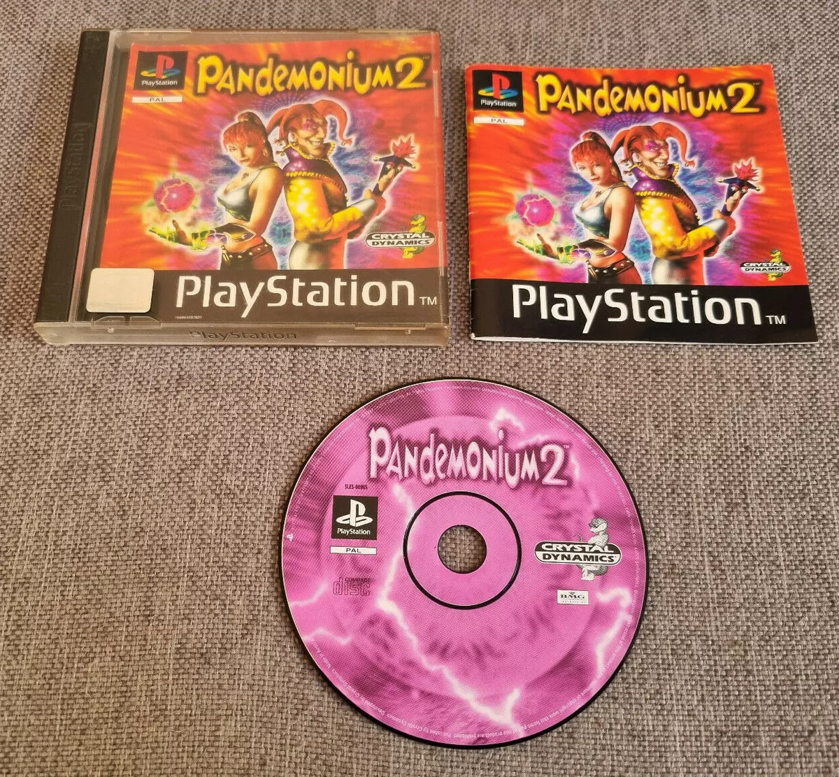 Sony Playstation 1 PS1 Game Pandemonium 2 Boxed with Manual eBay
