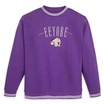 Disney Eeyore Pullover Sweatshirt Adult S Winnie the Pooh