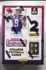 2020 Panini Contenders Draft Picks College Football Blaster Box Sealed 2 Autos