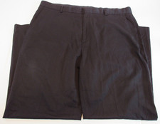 Mens Black Calvin Klein Flat Front Dress Pants Size 40W 30L