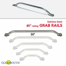 25mm Boat Grab Rails Stainless Steel - 30 Len...