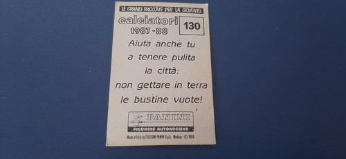 Figurine Calciatori Panini 1987/88 con velina - Scegli dall'elenco da 1 a 303 - Imagen 121 de 263