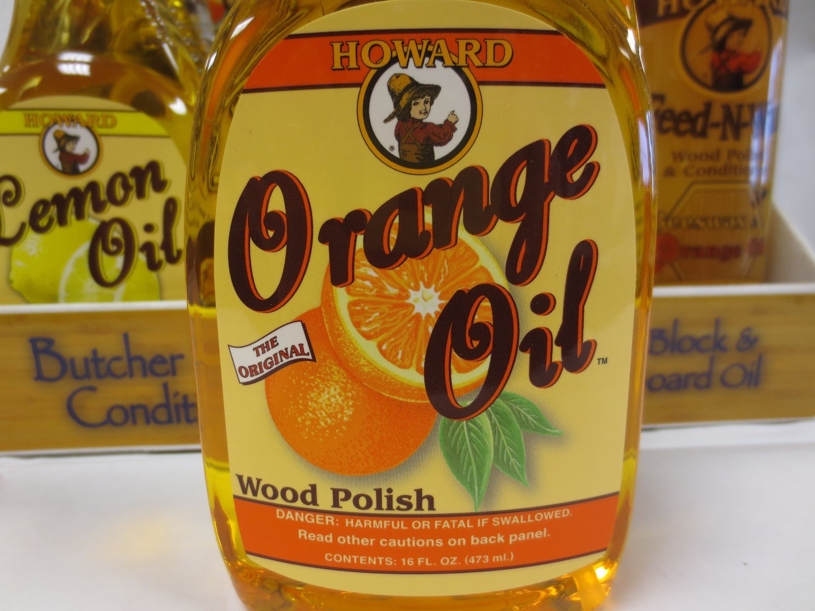 Howard Orange Oil Wood Polish 16oz eBay