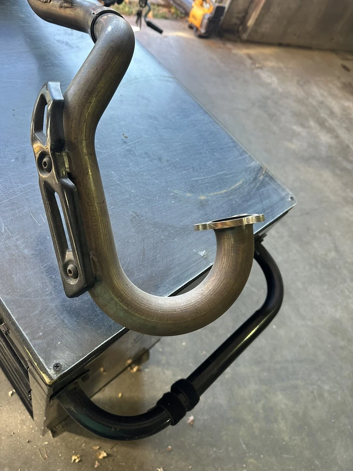 2008 Can am Ds450 Stock Exhaust & Header. - Image 3 of 4