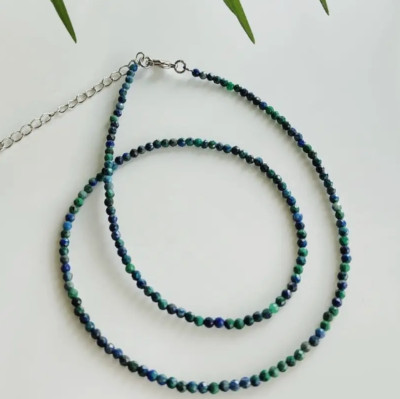 2025HOT Minimalist Azurite Malachite Dainty Choker Women Perfect Gift For Mother