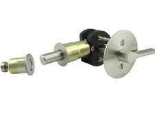 INOX EC1217 Barn Door Privacy Lock Round Rose w/ TT17 ADA Thumbturn Stainless