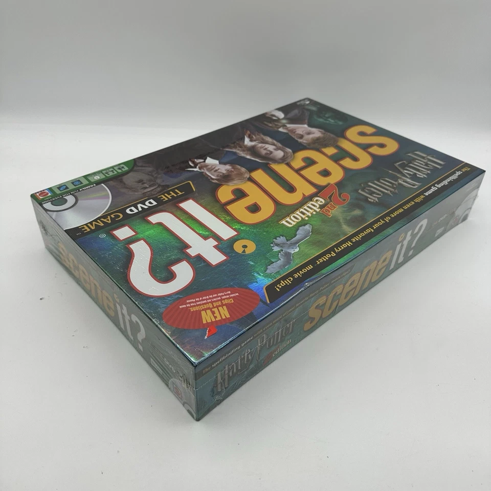 New Sealed Mattel Harry Potter Scene It? 2007 DVD Family Game 2nd Edition K5807 - Image 4 of 4