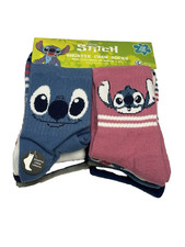 DISNEY stitch 10 pairs womens shortie crew socks size 4-10