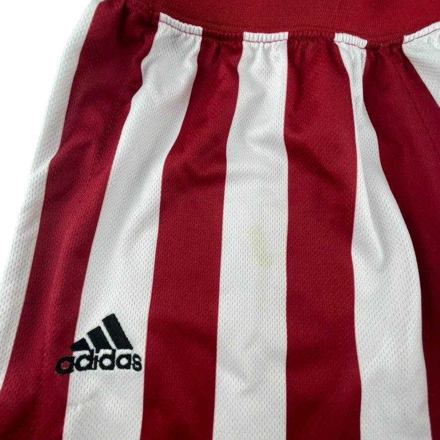 Calça Adidas Indiana University IU listra doce juvenil grande Snap Tearaway - Imagem 4 de 4