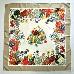 Foulard vintage GUCCI Vittorio Accornero années 60 70 33 pouces super rare italie japon