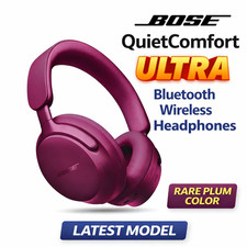 Bose Ultra QuietComfort Over-Ear Headphones with Noise Cancelling - Deep Plum