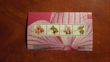 Canada 2010 #2356 4.49$ Flowers Definitive -5  Souvenir Sheet