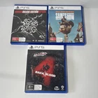 PS5 Games Bundle PlayStation 5 Saints Row, Back 4 Blood Suicide Squad Mint Discs