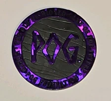 1990's Purple Thin POG Plastic Slammer