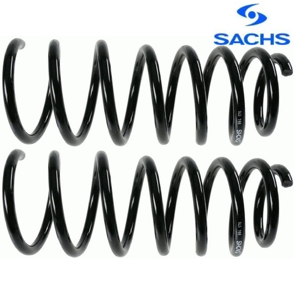 2X Fahrwerksfeder Sachs 994176 2 Federn Satz Federnsatz FüR Volvo-image