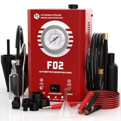 Smoke Machine Automotive with Pressure Gauge EVAP Smoke Leak Detector F02