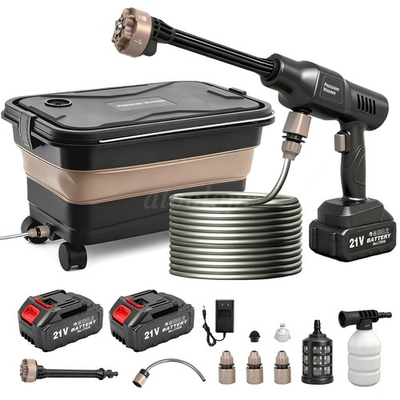 #ad Cordless Electric High Pressure Water Spray Gun 1160PSI Portable Washer Clean US $49.68