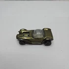 Vintage Hot Wheels Redline 1968 Olive Beatnik Bandit US - White Int. (No Motor)