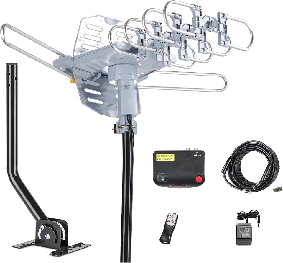 Digital TV Antenna - 360 Rotation - Infrared Remote - 2 TVs - Image 3 of 4