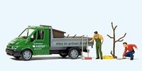 Ford Transit Muller Figurensatz Oo/Ho Spur Preiser 33260