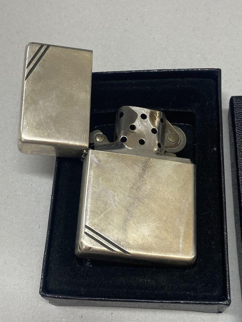 ZIPPO - ZIPPO 1996年製　STERLING Zippo Sterling Silver 1996 Made in USA Used Box Included | eBay
