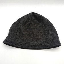 Under Armour Storm Beanie Mens One Size Black Gray Fleece Lined Skull Cap Hat
