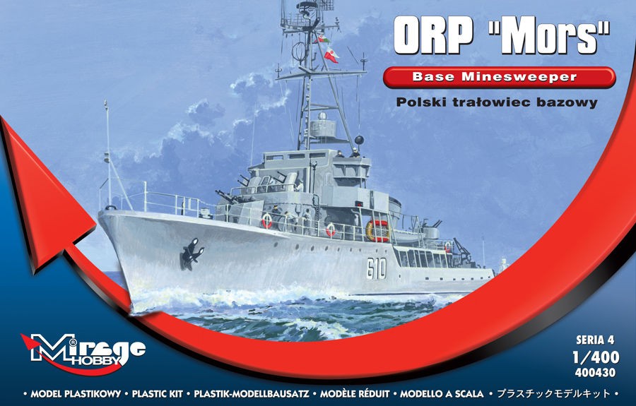 Mirage Hobby 400430 - 1:400 ORP ""MORS"" Base Minesweeper