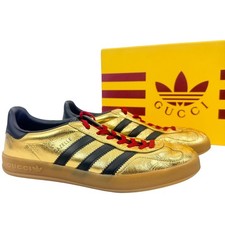 adidas gazelle silver green womens Adidas x Gucci Gazelle Sneaker B