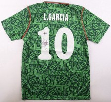 Luis Garcia Mexican National Team Signed Umbro Jersey (Beckett Hologram COA)
