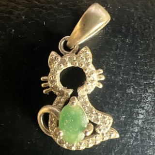 Pendentif en argent 925 Le Chat 2 7 cm