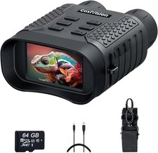 Night Vision Goggles 4K Night Vision Binoculars for Camping Hunting With 64GB