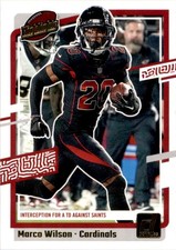 Marco Wilson 2023 Donruss Highlights #H-MW Arizona Cardinals