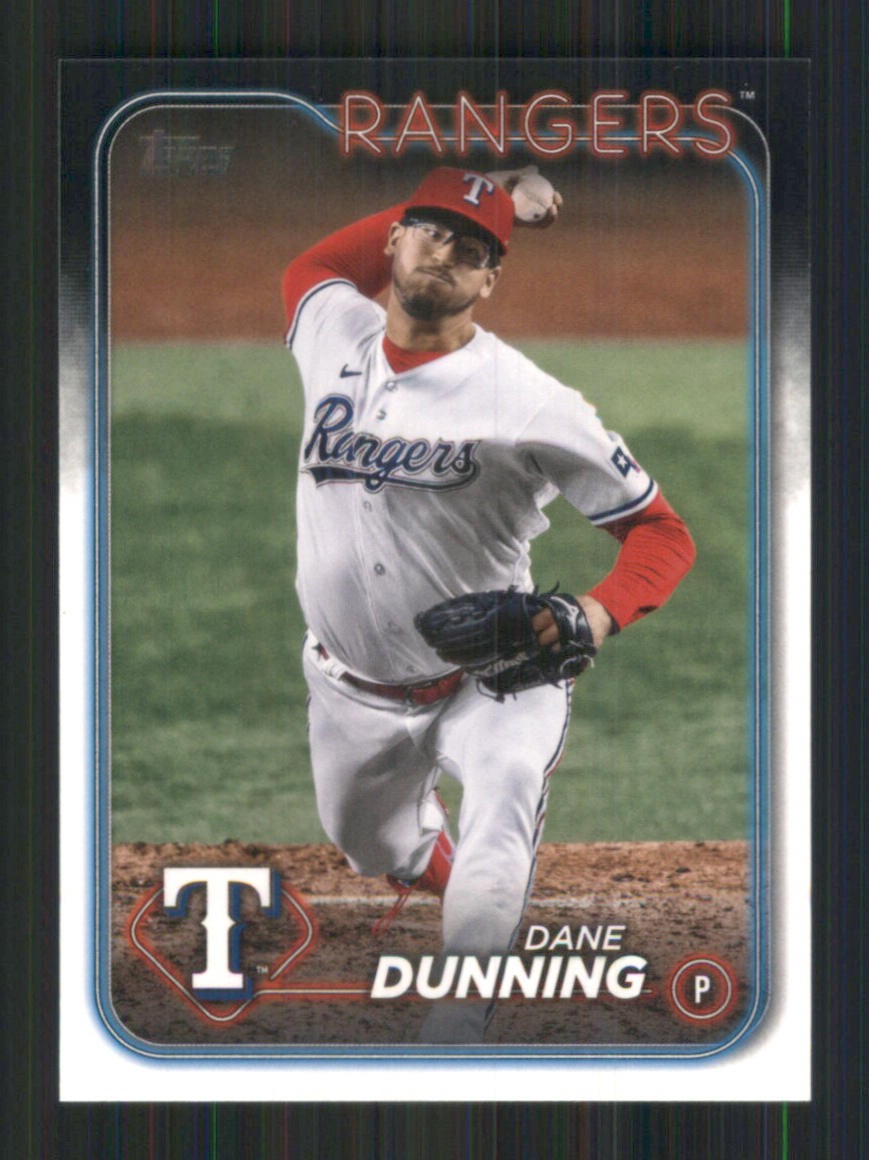 2024 Topps #348 Dane Dunning Texas Rangers 40261