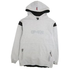 Vintage Ocean Pacific Sweatshirt Hoodie Size Medium Gray
