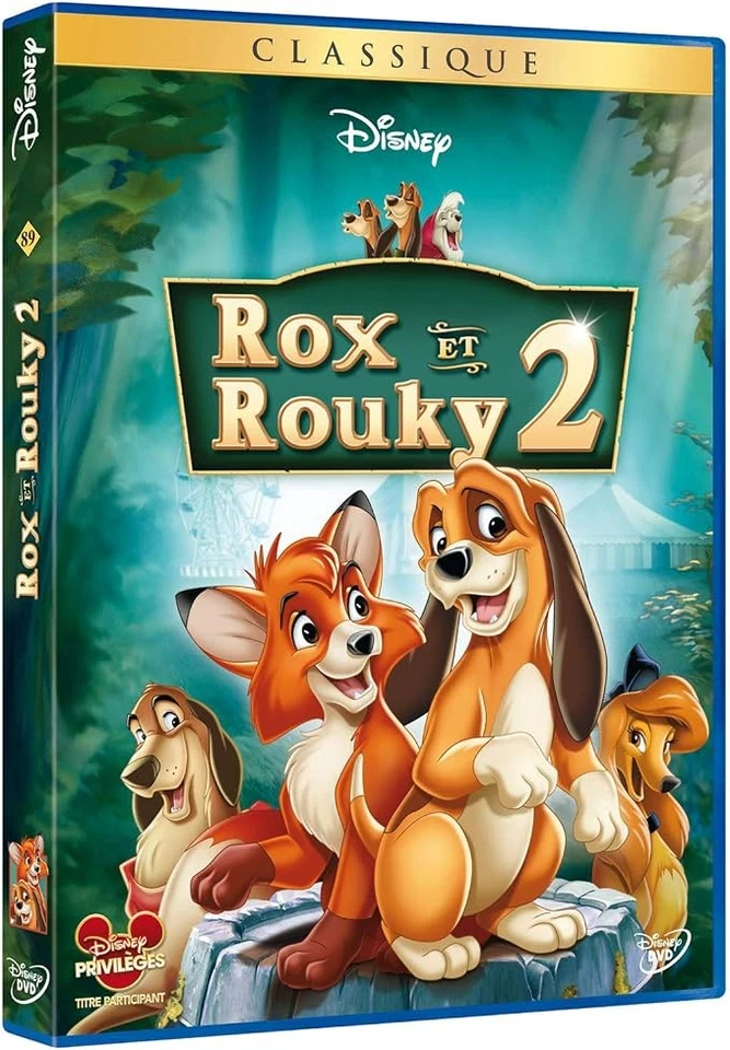 DVD disney - Rox et Rouky 2  n° 89 -- 8717418074609 - Photo 1/1