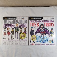 Master Guide to Drawing Anime Christopher Hart Manga Tips Tricks Paperback EUC