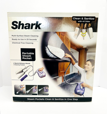 #ad #ad Shark Portable Steam Pocket Cleaner – Multi Surface Steam Cleaning Sanitizes $40.00