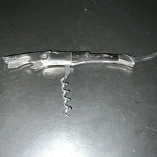 Laguiole Wine Opener Corkscrew Knife Black Handle