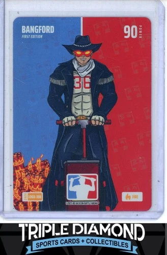 2026 Bo Jackson Battle Arena #LOGO-388 Bangford Logofoil Fire T37