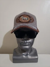  HORSE Hat Straw Cap Mesh Trucker Snapback Western Style Baseball Cap