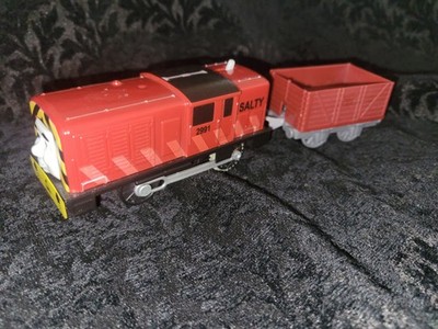 Thomas & Friends Trackmaster Salty Motorized Engine & Tender Train Lot