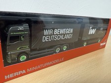 Herpa LKW Modell MAN TGX KofferHZg IW Transport -Wir bew. Deutschland Nr: 317160
