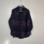 Robert Graham Shirt Mens 2XL Multicolor Plaid Long Sleeve Button Up Cotton