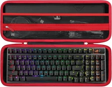 Hard Storage Case for ASUS ROG Strix Scope II 96 Wireless Black & Red 