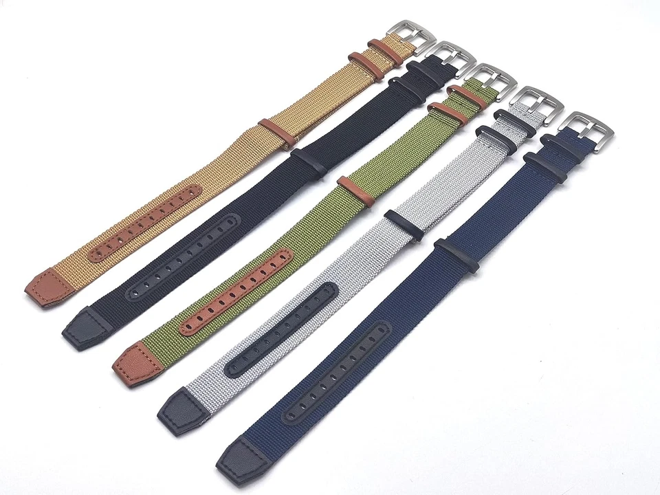 Bracelet Montre Nylon G10 Kaki 20mm Hamilton Militaire Vintage - Photo 1/4