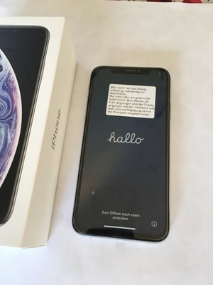 Apple iPhone XS - 64GB - Silber (Ohne Simlock) (guter Zustand)
