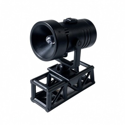 Miniature Stage Light with Lattice-Frame Base Compact Model Light Accessory for