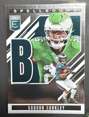 2025 Panini Donruss Elite - Spellbound B - Saquon Barkley /799 - Eagles