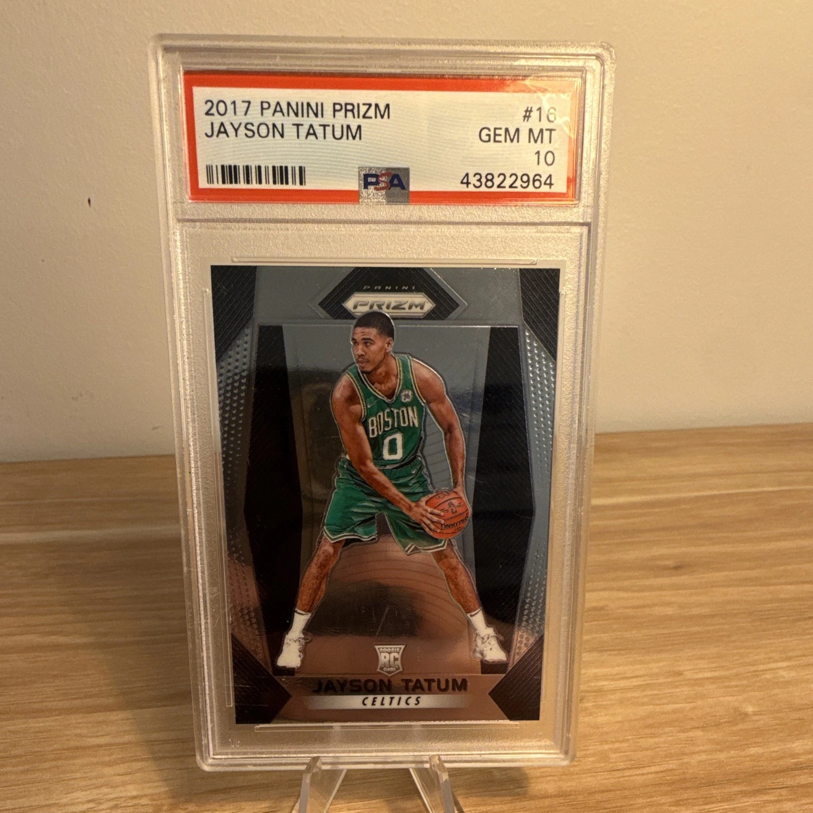 Jayson Tatum Prizm RC PSA 10