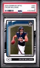 Panini 2024 Donruss Optic Caleb Williams Rated Rookie #201 Chicago Bears PSA 9